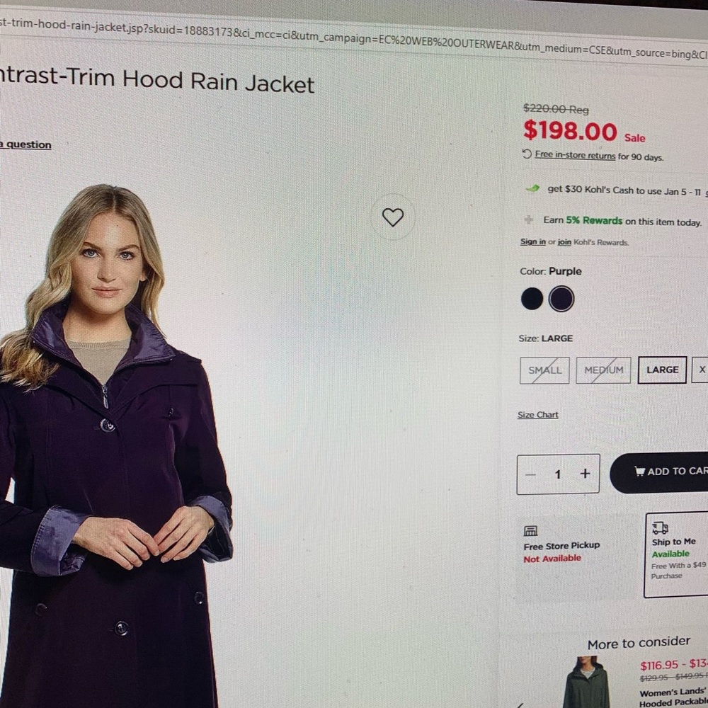 Heritage Merlot (Red) Trench Coat with Hood